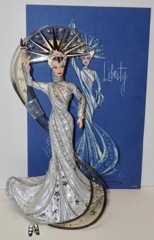 Mattel - Barbie - Lady Liberty - Doll (FAO Schwarz)